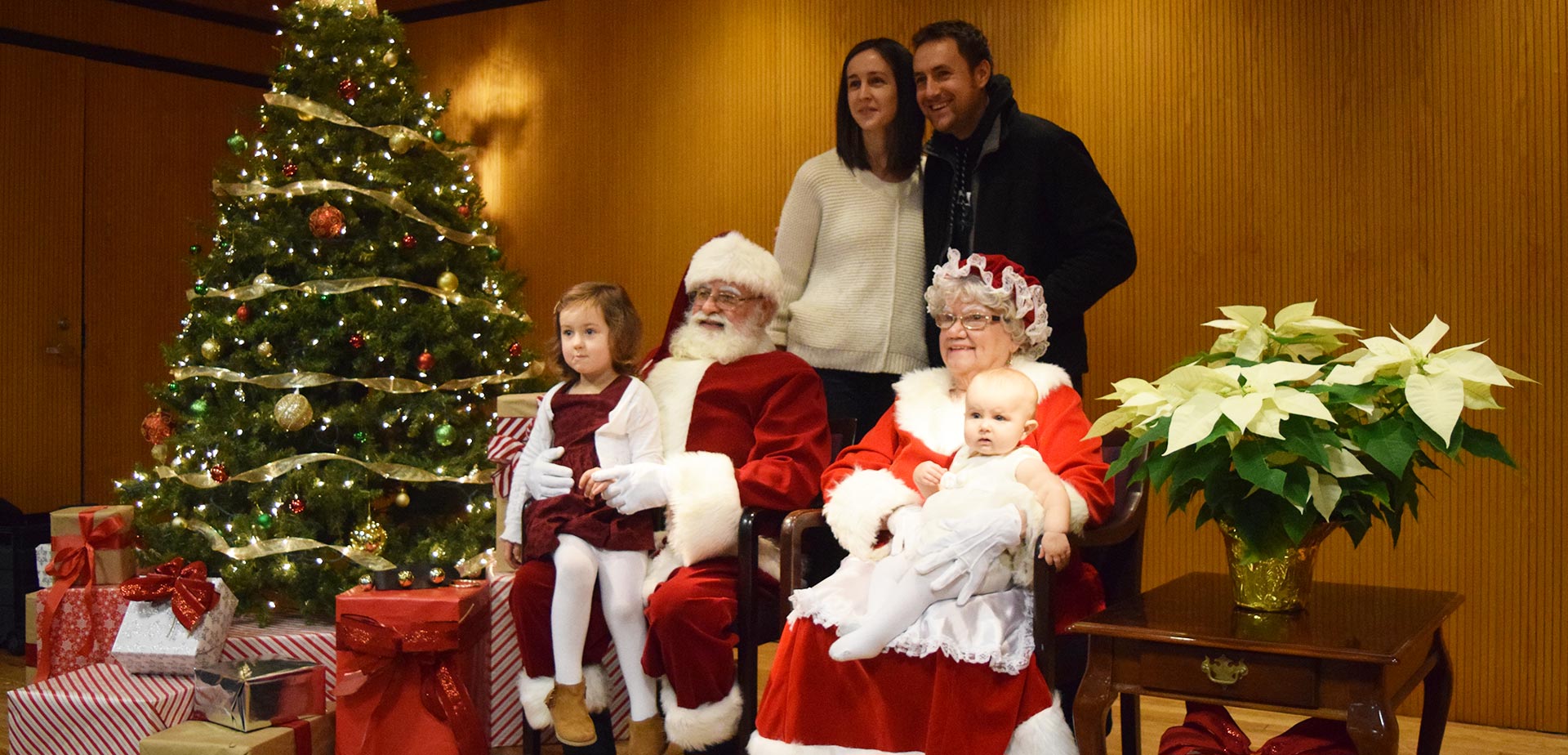 Pictures with Santa